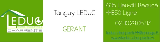 Logo LEDUC Charpente